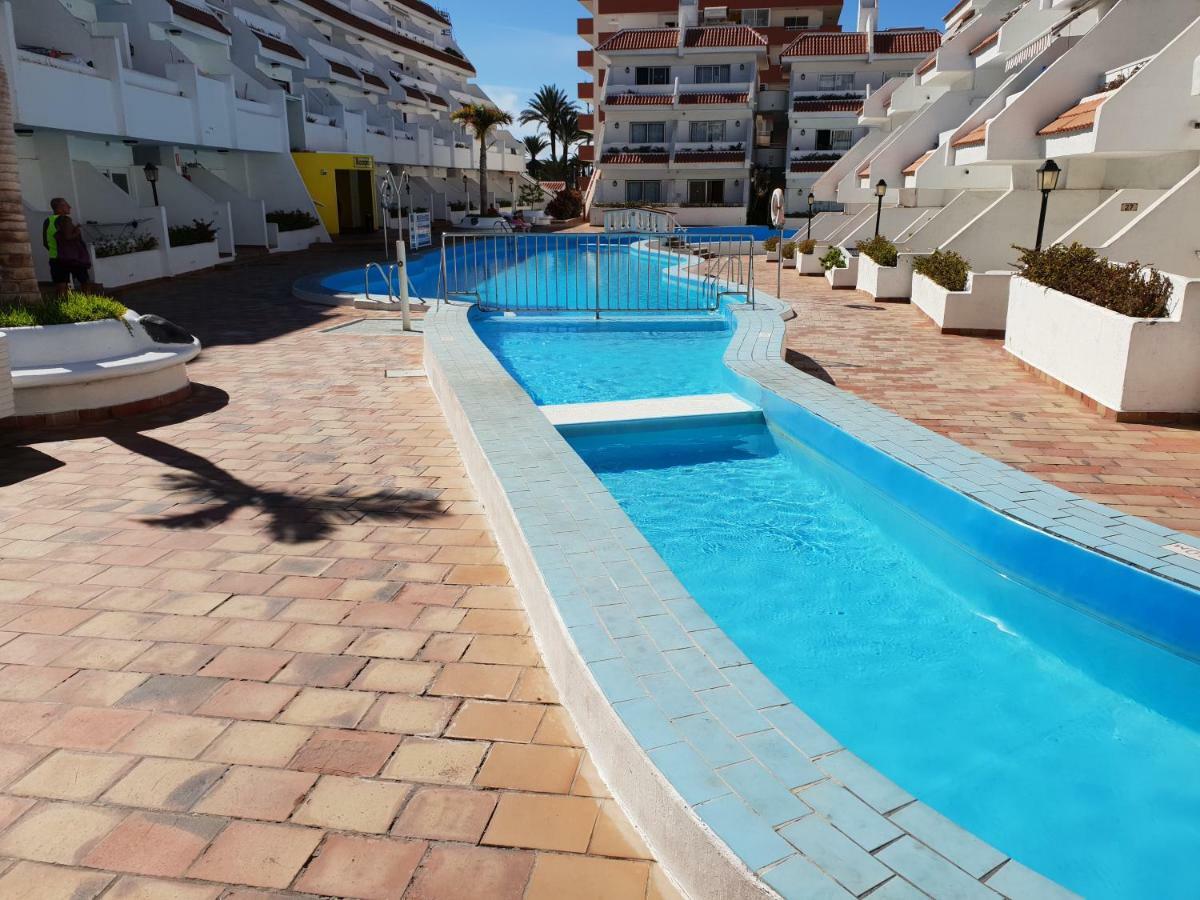 Casa Las Flores With Heated Pool, Only 490 Meters To The Beach, Balcony, Wifi 阿罗纳 外观 照片