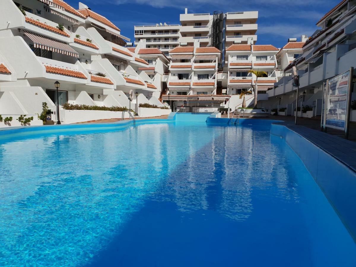 Casa Las Flores With Heated Pool, Only 490 Meters To The Beach, Balcony, Wifi 阿罗纳 外观 照片